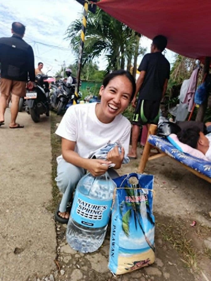 Earthquake Relief goods for Crew Family